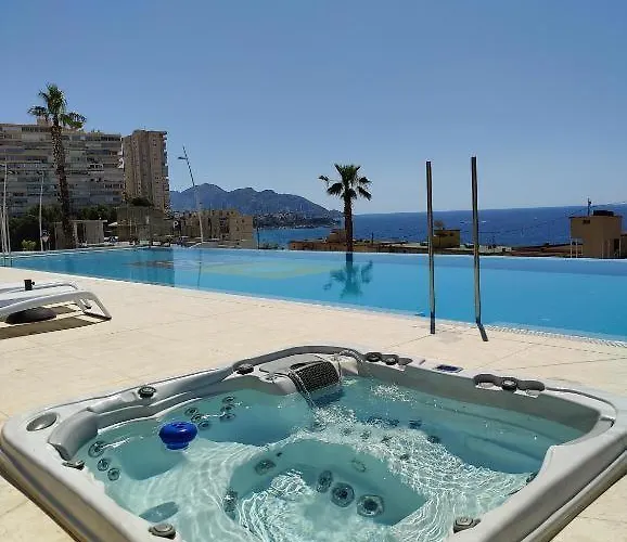 Sunset Cliffs Luxury Apartment 100M From The Benidorm Beach